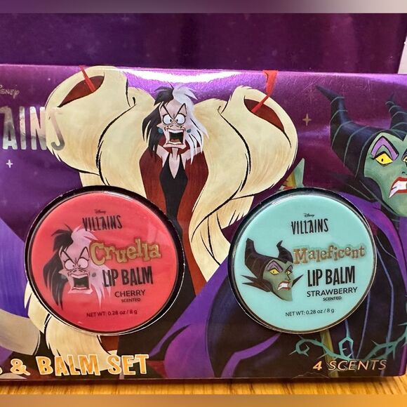 Disney Villains Lip Scrub and Lip balm Set - Picture 3 of 4